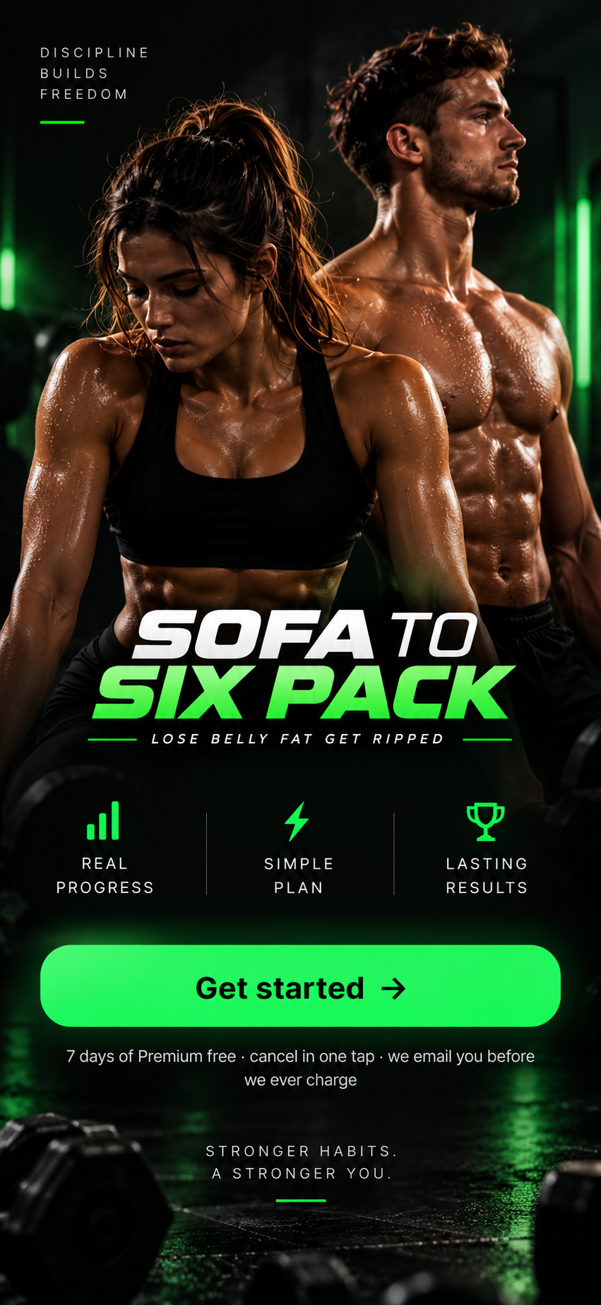 Sofa to Six Pack welcome
